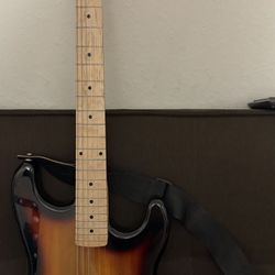 Electric Guitar And Amp