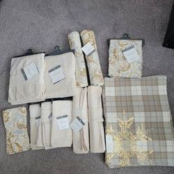 NEW Threshold Tablecloths, Placemats, Napkins