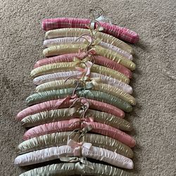 Tons Of Soft Pretty Hangers 