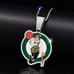 Boston Celtics Necklace 
