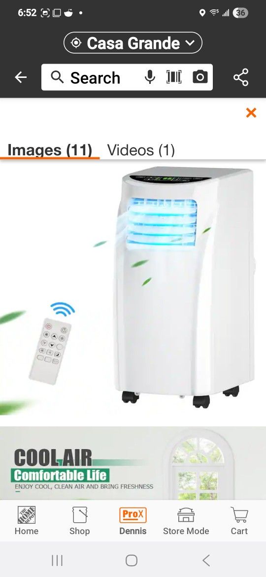 Costway Portable Air Conditioner