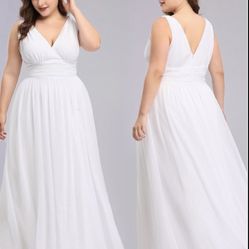 New With Tags Size 22 Wedding Dress $99
