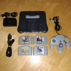 Nintendo 64 Gaming Console Bundle Lot Combo Collection Games N64 Entertainment System 