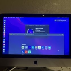 2017 iMac 21.5” 1tb 8gb ram  About:  2017 iMac 21.5” 1TB Storage Processor: 2.3GHz Dual-Core Intel Core i5 Memory: 8gb  Graphics: Intel Iris P