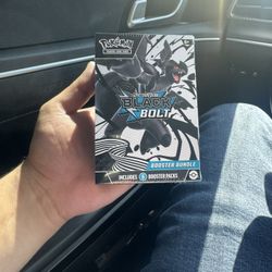 Scarlet And Violet Black Bolt Pokemon 