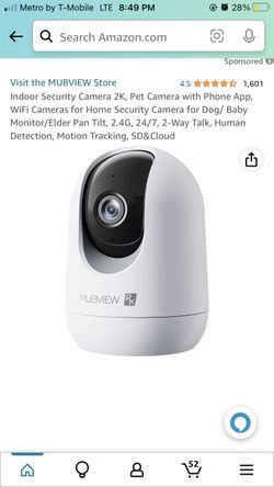 WiFi Camera For Home Security 