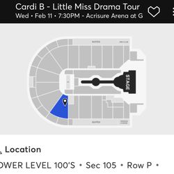 Cardi B Concert 2 Tickets