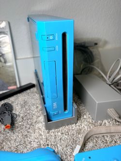 Wii console and games
