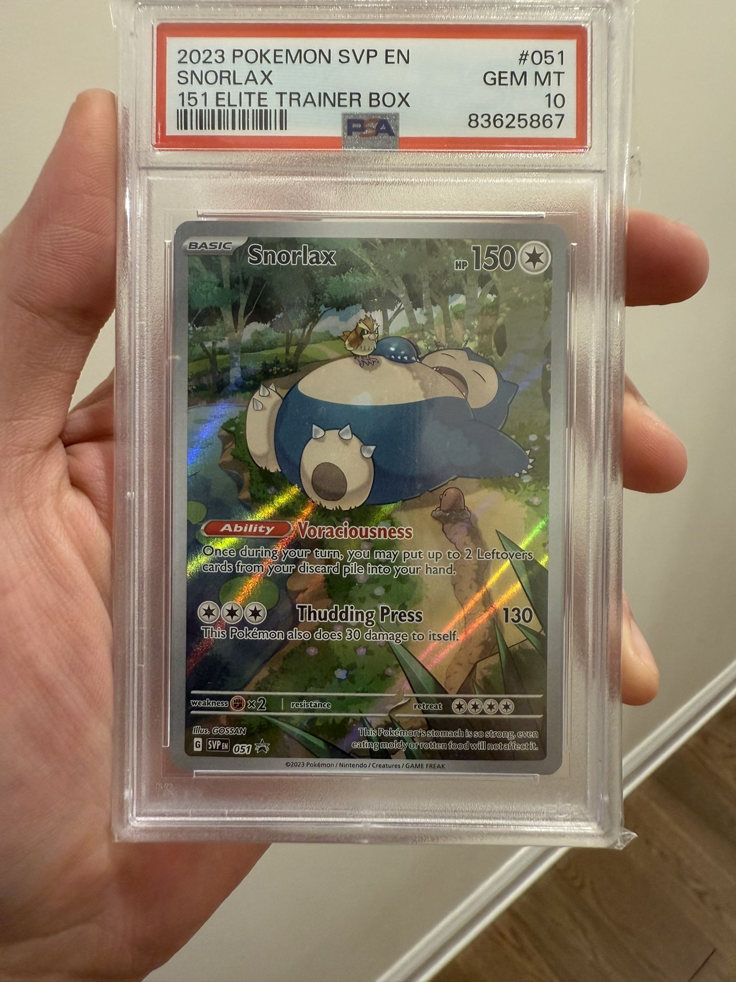 Snorlax PSA 10