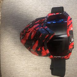Red And Black Mask