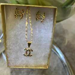 14k Gold plated Jewelry Set