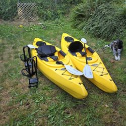 Pair Of 10ft Kayaks