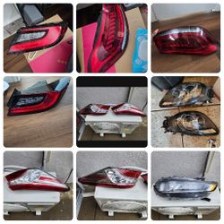 Tail Lights And Head Lights