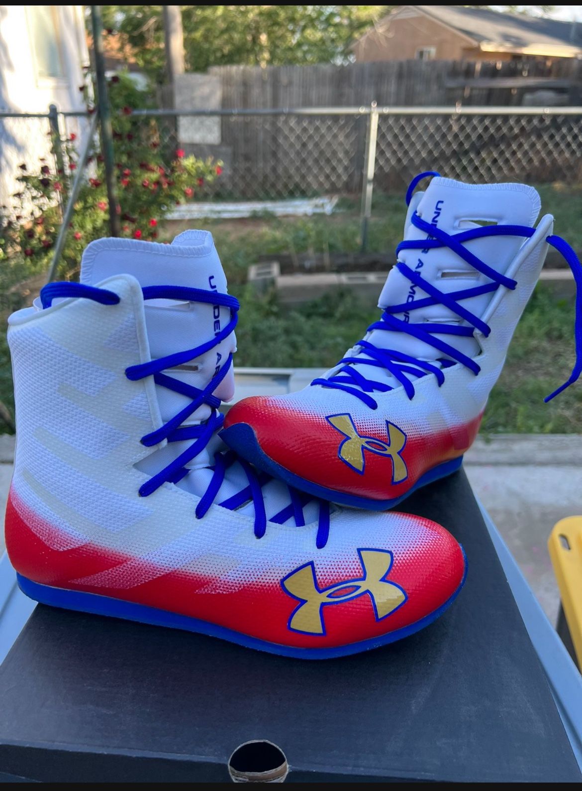 Men’s Sz 7 Under Armour Boxing Shoes