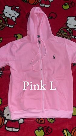 Polo Ralph Lauren White Zip-Up Hoodie