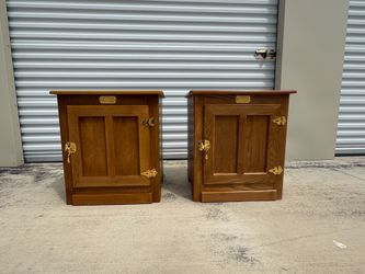 Vintage White Clad Cabinets