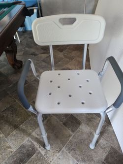 Shower Chair with Arms and Back