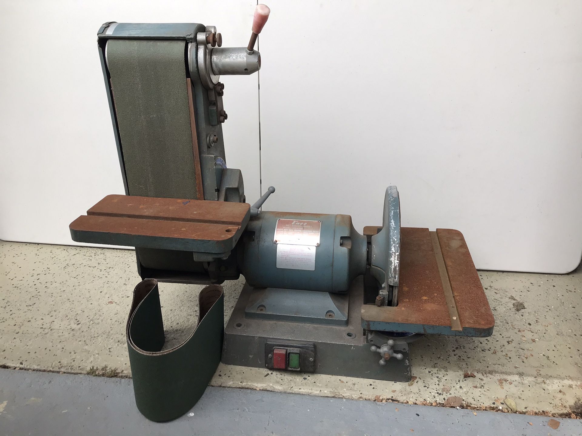 Enco Belt Disc Sander 163-4700