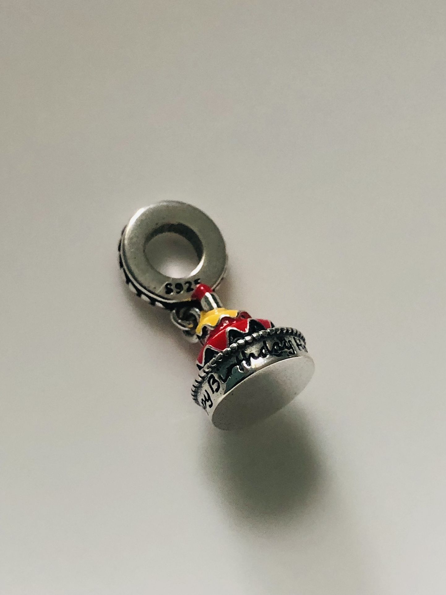 S925 Happy Birthday Charm