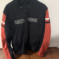 harley davidson jacket wind breaker xl