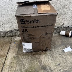 Electric water heater for trailer and home