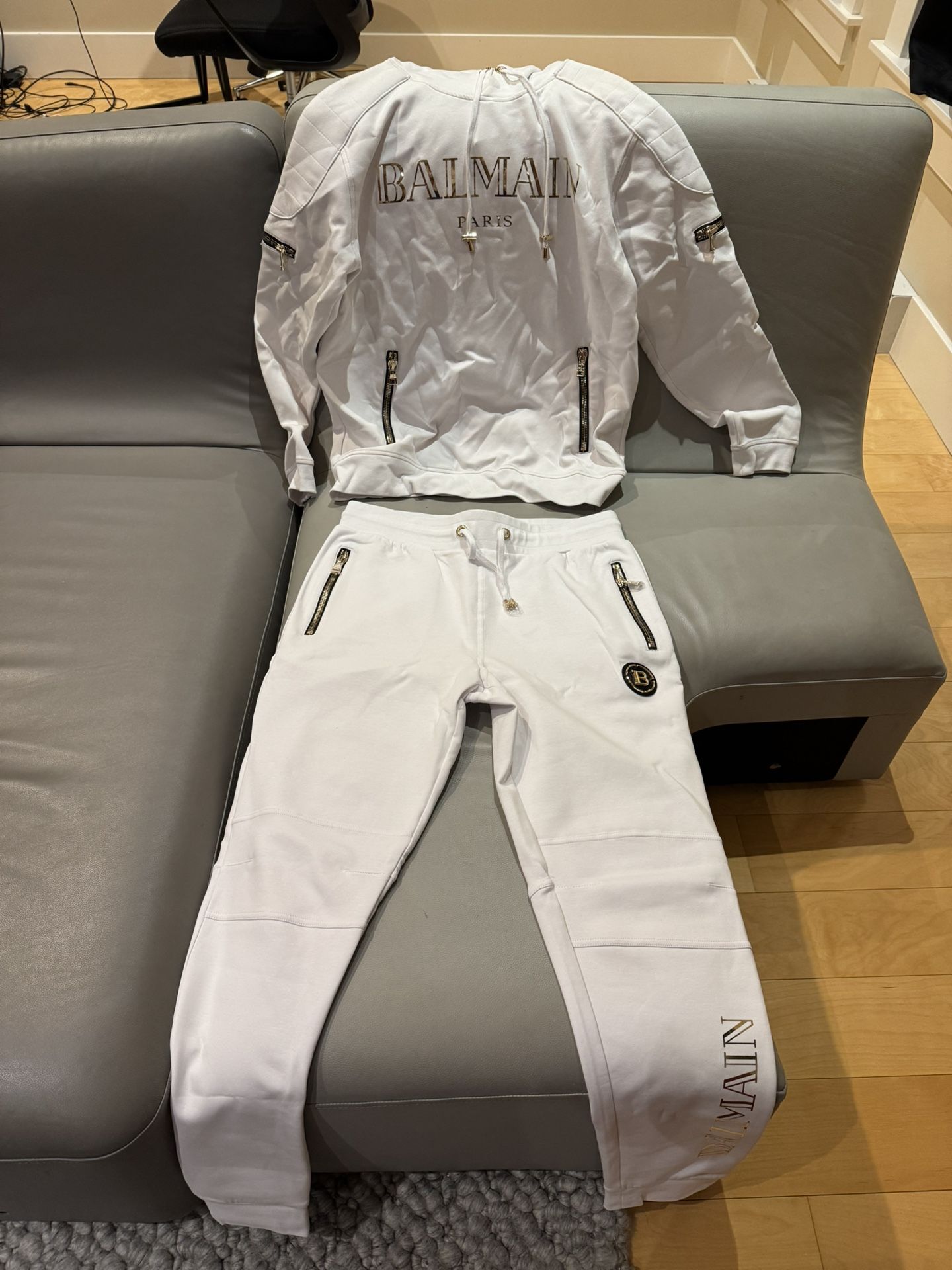 Brand New Balmain Track Suit With Tags
