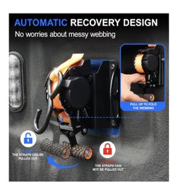 Retractable Ratchet Straps for 2015-2026 Ford F150