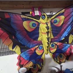Large Butterfly Kite " Peacock "