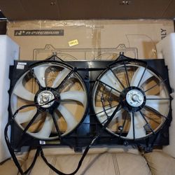 NEW A-Premium Radiator Cooling Fan Assembly Toyota Camry/Avalon/Venza