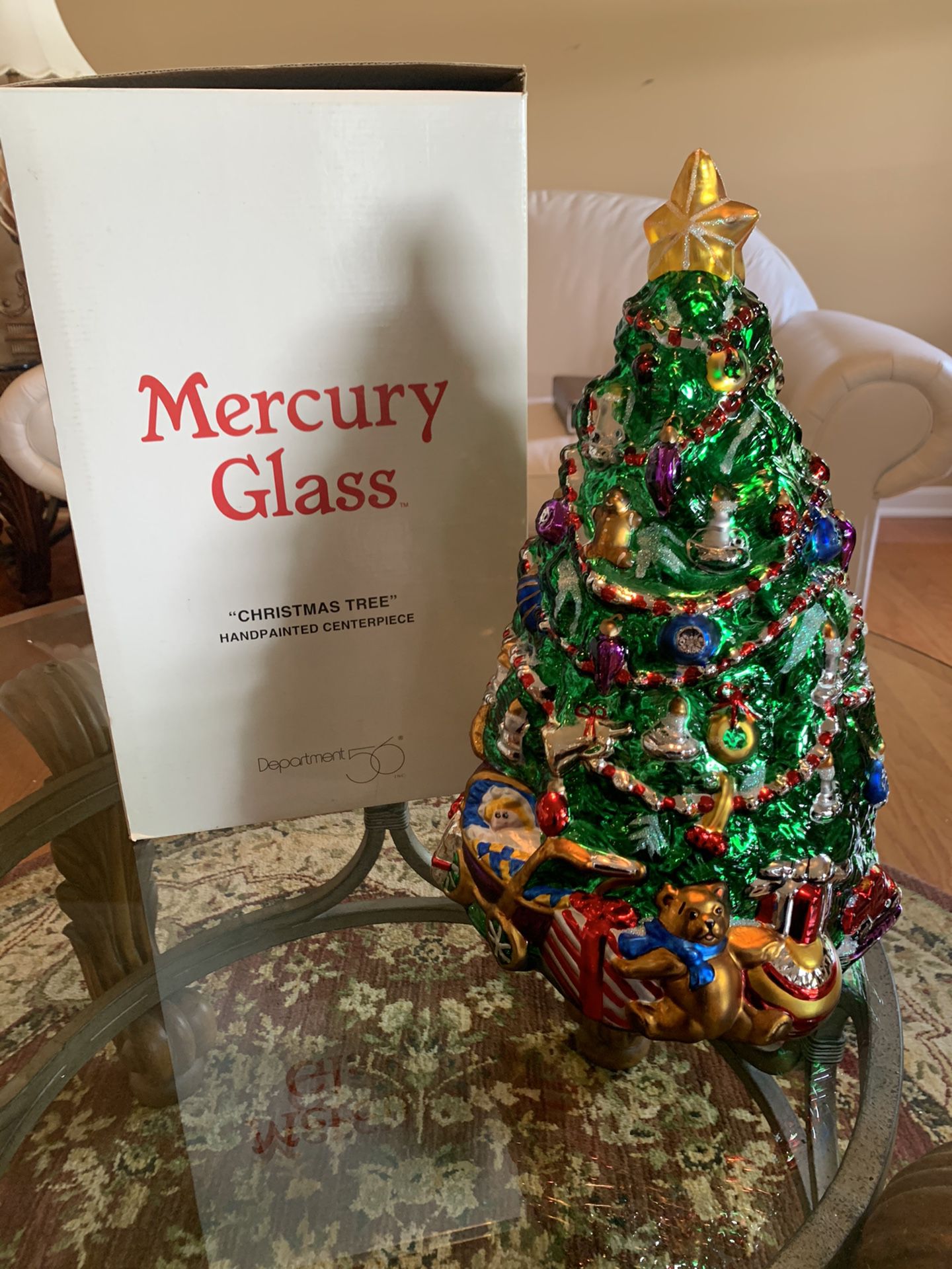 Department 56 Mercury Glass Christmas Tree