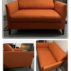 Orange Crate And Barrel Love Seat (extra deep)
