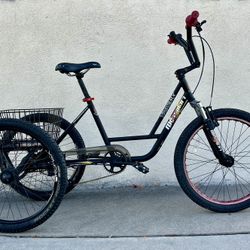 Mission Cycles Trike MX Adult Tricycle 24" wheels 6-speeds
