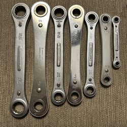 7 Craftsman Vintage Gear Wrenches 