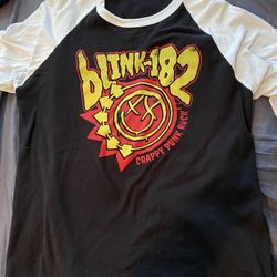 Blink 182 Baseball T