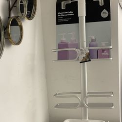 OXO aluminum Caddy For Shower Doors