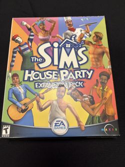 Sims: House Party Expansion Pack (PC, 2001) Big Box Brand New Factory Sealed