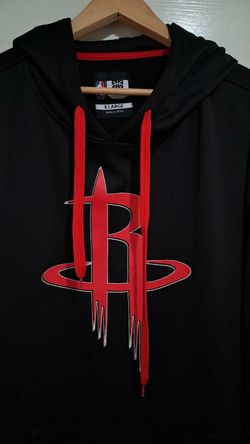 Houston Rockets Black Hoodie NBA Game Ultra Men's Size XL Authentic