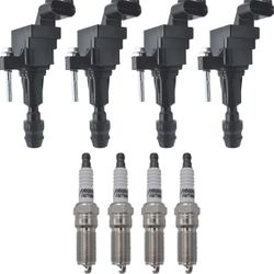 Ignition Coil Pack With Spark Plugs