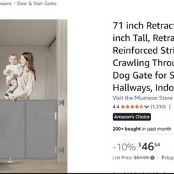 Retractable Baby Gate 