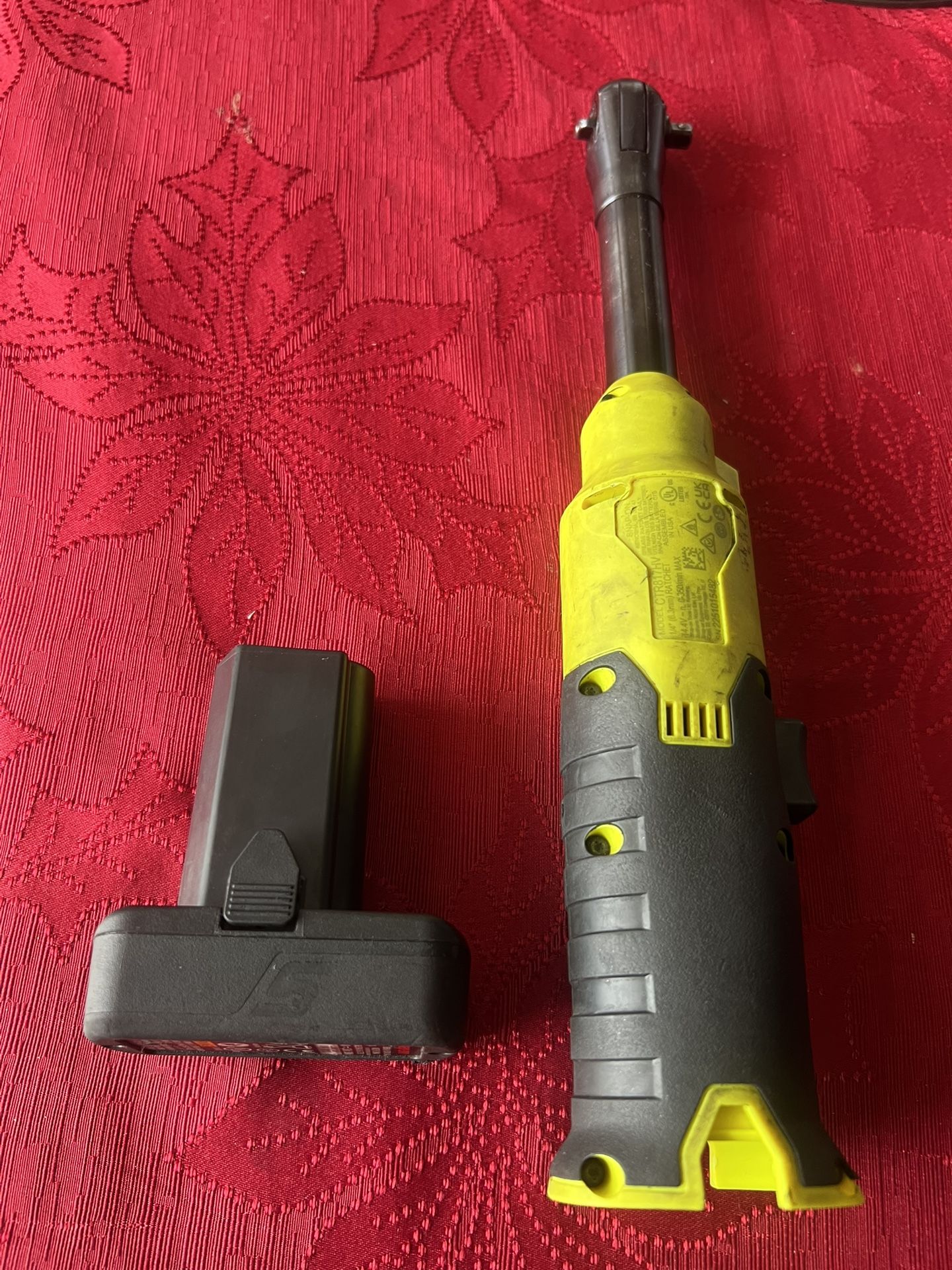 1/4" Snap On Electric Ratchet (complete Set)
