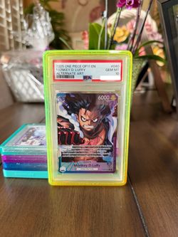 One Piece Monkey D Luffy OP11 Alternate Art  PSA 10