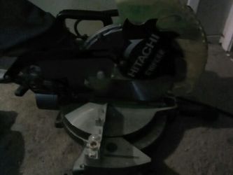 Hitachi koki 10" compound miter saw