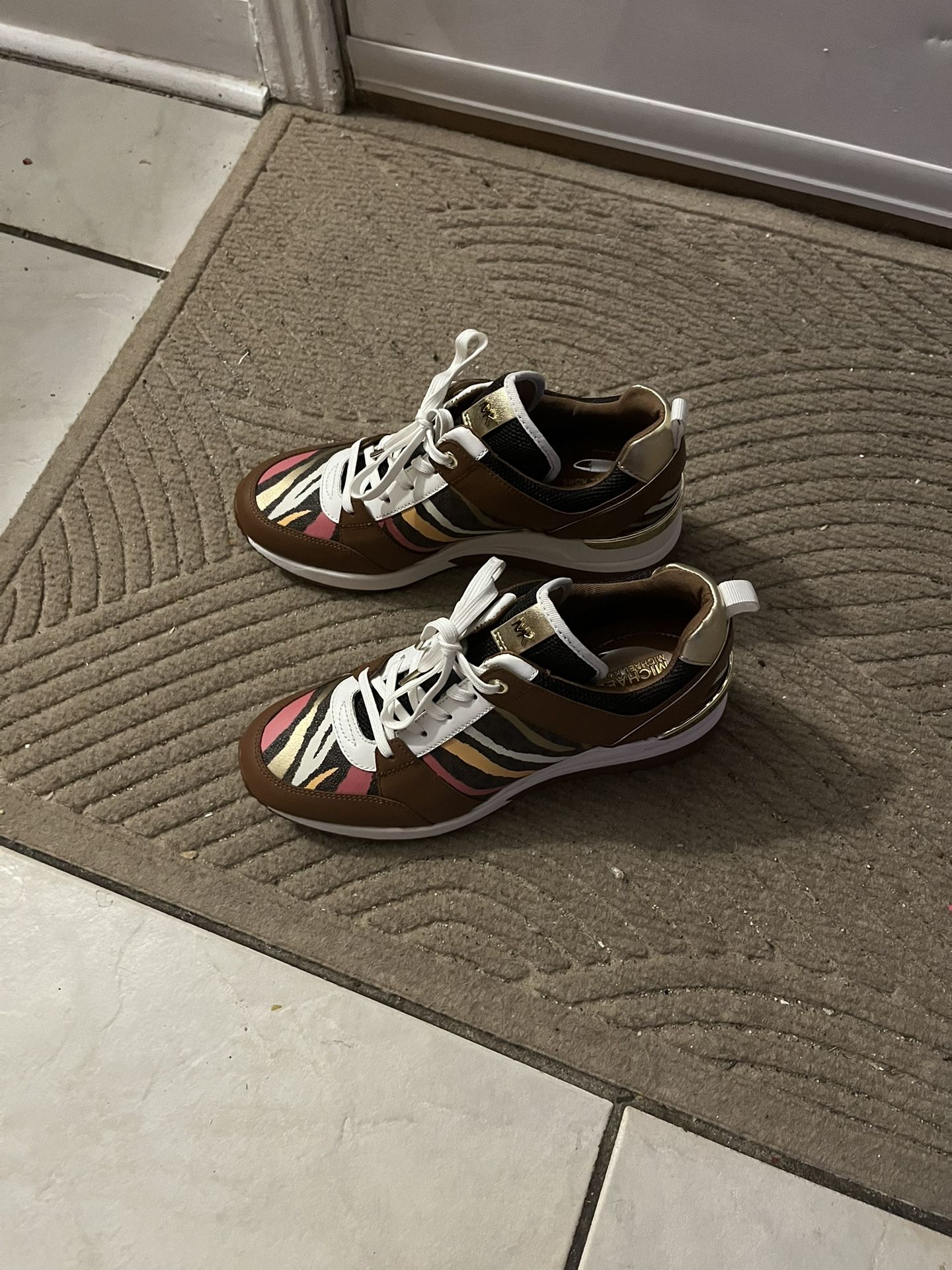 Michael Kors Georgie Trainer Light Slate Sneakers