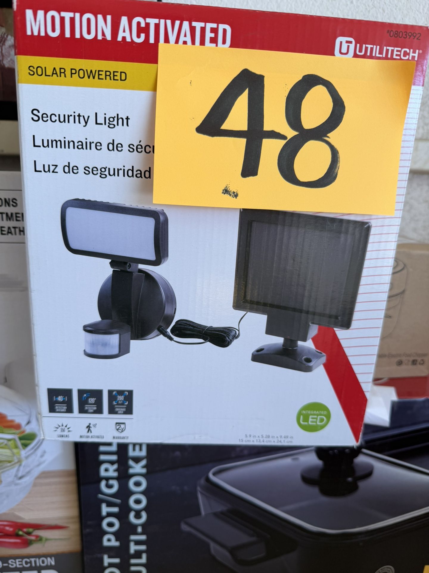 Motion activated Security Light