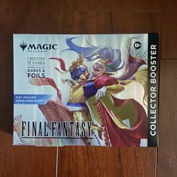 Magic The Gathering x Final Fantasy Collector Omega