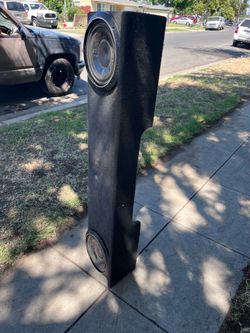 Speaker box made for Chevy Silverado