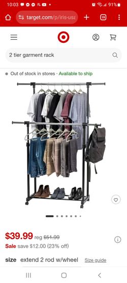 2 Tier Garment Rack 