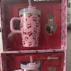 Bow 🎀 & Cherry Cups  🍒 