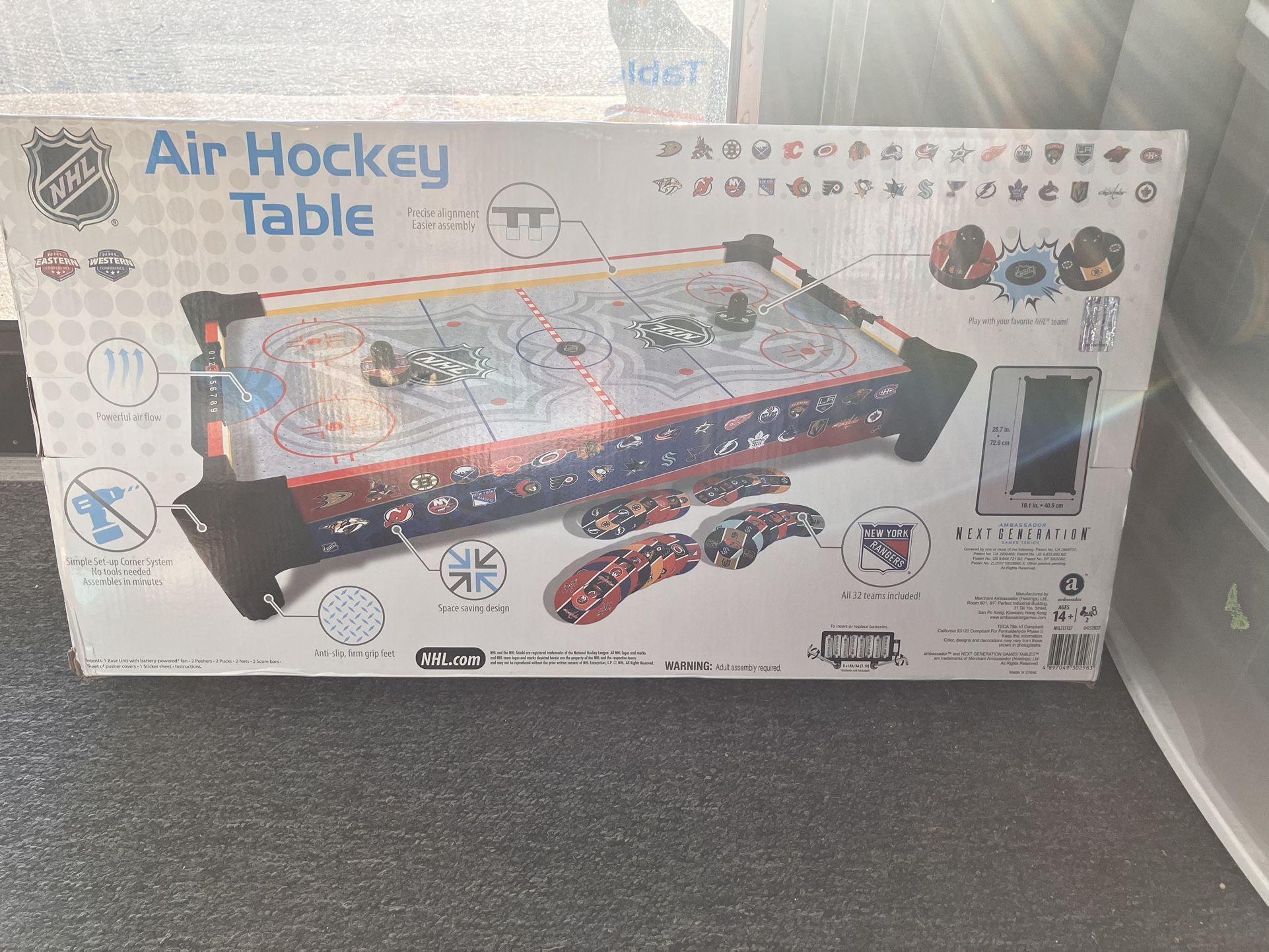 Tabletop Air hockey Table