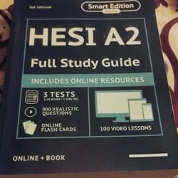 Smart Edition HESI A2 Study Guide Nursing 3rd Ed